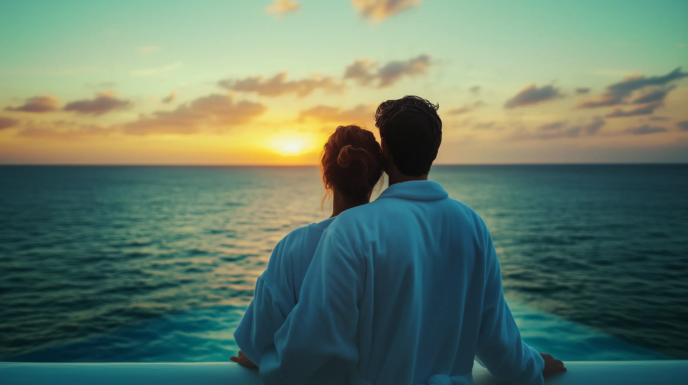 couple vue sur la mer